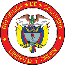 Escudo de colombia a gran escala, republica de colombia. El Divisa De Colombia Que Es La Bandera Y El Escudo De Colombia