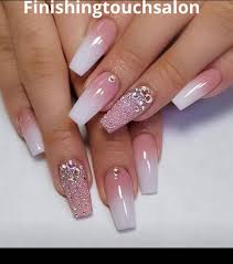 Diamond nails inspiration from the ones worn by celebrities, find out fi it is harmful to your natural nails to wear these kinds of designs. Updated 45 Sparkling Nails With Diamonds August 2020