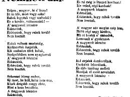 Talpra magyar, hí a haza! Marcius 15 Petofi Sandor Nemzeti Dal Kepes Versnaptar