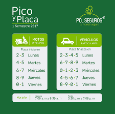 Consulta la restricción ⚡ pico y placa de hoy en medellín y para los próximos días. Pico Y Placa Medellin 2017 Poliseguros Asesores En Seguros Ltda