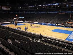 Chesapeake Energy Arena View From Lower Level 104 Vivid Seats
