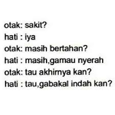 Otak Lawan Hati Lucu Otak Penyakit
