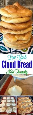 Low Carb Cloud Bread Recipe Made With Baking Soda Recipe Low Carb Cloud Bread Recipe Keto Recipes Easy Recipes