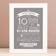 Try these excellent anniversary gifts ideas for husband, and he'll inevitably fell in love with you once again. 10 Year Wedding Anniversary Present Ideas Beloved Blog