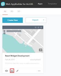 If you do need to. Developing Widgets For Arcgis Web Appbuilder Developer Edition Using Es6 And React Redux Alex Urquhart