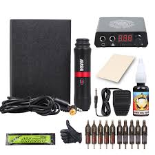 Tattoo case kits tattoo machine beginner s choice to practice tattoo art more item welcome to inquiry factory introduction company name redtop tattoo piercing equipment co limited business type. Cheap Complete Tattoo Kit Tattoo Pen Machine Set Rotary Machine Guns Immortal Inks Mini Power Supply Cartridge Needles Set Tattoo Kits Aliexpress