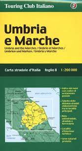 Umbria e marche (carte regionali) and a great selection of related books, art and collectibles available now at abebooks.com. Umbria E Marche Road Map Carta Stradale D Italia Amazon Co Uk Touring Club Italiano Books