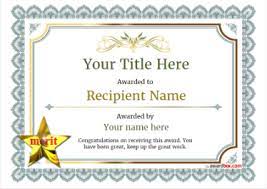 Formal, school, graduation, sports, award choose a category below and then click on any template preview to get started. Free Certificate Templates For Any Subject Or Use