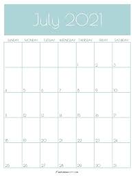 July 2021 local moon phases. Cute Free Printable July 2021 Calendar Saturdaygift