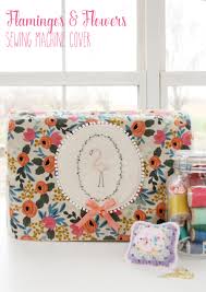 Maybe you would like to learn more about one of these? Flamingos Flowers Sewing Machine Cover Tutorial Sewing Machine Covers Are Great For Keeping The Dust Off Your Machine When You Re Not Using It This One Has Some Great Storage