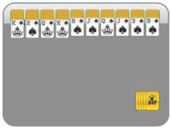 This free online card game is perfect for intermediate players. Spider Solitaire