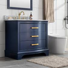 Bathroom vanity side splashes and backsplashes are other important considerations when changing out countertops. Backsplash Included Blue 36 Inch Vanities You Ll Love In 2021 Wayfair