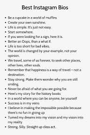 Facebook Bio Ideas For Girls Captions For Instagram Captions For Instagram In 2020 Instagram Quotes Bio Quotes Witty Instagram Captions