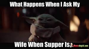 Funny Wife Snaps At Husband Baby Yoda Gif Yoda Gif Yoda Funny Yoda Meme