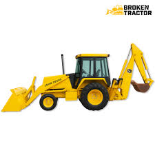 John Deere 410B Backhoe Loader