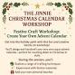 Christmas Calendar Workshop - Jinnie Inn, 177 Station Rd, Rolleston-on-Dove Event Image