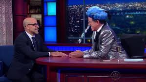 Is an american actor, writer, producer, and former fashion model. Stanley Tucci Critiques Stephen Colbert S Hunger Games Impression The Hollywood Reporter