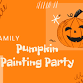 Family Pumpkin Painting event image