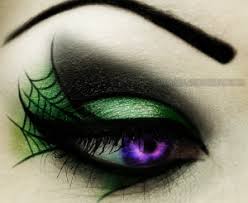 eye makeup spider web 1 on