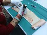 Peau pour tatouer