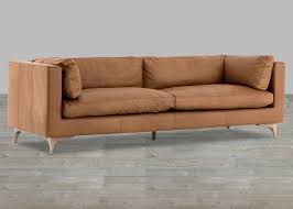 Rated 4.5 out of 5 stars. Naphina Camel Top Grain Leather Sofa