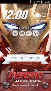 The handset has a vibrant red and gold colour combination depicting the iron man theme. Lock Screen Inspired Iron Man For Android Apk Download