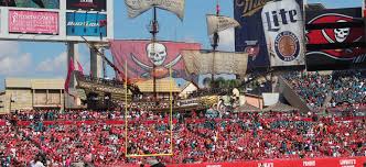 Tampa Bay Buccaneers Ship Inside Raymond James Stadium In Tampa Florida Raymond James Stadium Tampa Bay Tampa Bay Buccaneers