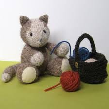 It only uses knit and purls sts, but does require you to do increasing, slipped stitches and one decrease. Cavendish Cat Toy Knitting Patterns Knitting Patterns Knitted Toys Free Patterns Knitting Patterns Toys