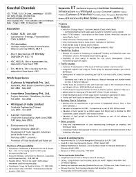 Xlri Resume Format Resume Templates