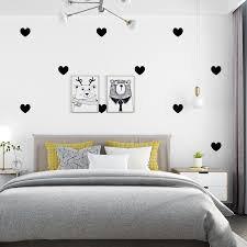 Best heart wallpaper, desktop background for any computer, laptop, tablet and phone. Tv Background Wallpaper Geometric Love Heart Shaped Living Room Bedroom Shopee Malaysia