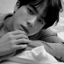 Pin By Hale On Jin Kim Seokjin Bts Bts Black And White Seokjin Seokjin Bts
