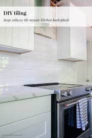 While it will take some time on your part, you don't have to be a professional to learn how to install a backsplash. Unique Handmade Look Tile Backsplash Fast Diy But Pros And Cons Create Enjoy