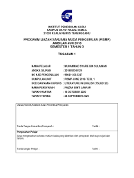 Isu ini bukanlah perihal siapa betul siapa salah dan mahu berpihak kepada yang mana. Task 1 Literary Criticism Feminism Gender Studies