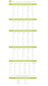 77 Memorable Toddler Kids Shoe Size Chart