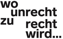 wo unrecht zu recht wird nothilfe hintergrund