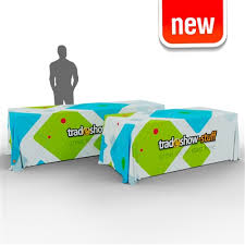 8 6ft Convertible Trade Show Table Cover W Full Color Dye Sublimation Printing In 2020 Trade Show Table Covers Table Covers Sublimation Printing