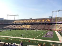 Tcf Bank Stadium Section 135 Rateyourseats Com