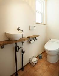夢のカフェスタイルなお家 かわいい家photo トイレ インテリア トイレのアイデア トイレ おしゃれ