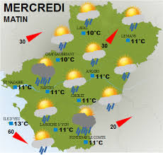 Sa superficie est de 32 082 km2 , sa population de 3 787 411 habitants , pour une densité de 115 habitants/km². Previsions Meteo En Pays De La Loire Pour Ce Mercredi 7 Octobre Tvlocale Meteo