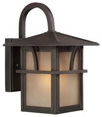 Exterior Wall Mount Lantern Lighting Fixture Craftsman Outdoor Wall Lights And Sconces By Efficient Lighting