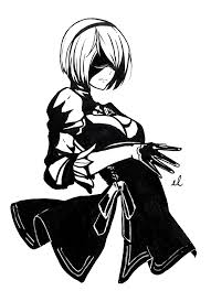 Mayuiki 2b Nierautomata First Ink Drawing Of 2017 All My Drawing Plans Are Delayed Because I M Currently Playing Nier Automata Facebook Want to discover art related to automata? mayuiki 2b nierautomata first ink