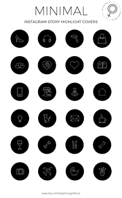 The icon pack is free to download and includes all icons in svg format. Minimal Instagram Story Covers Instagram Highlight Icons Etsy In 2021 Instagram Highlight Icons Instagram Story Instagram Icons