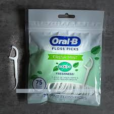 Tăm chỉ nha khoa Oral B Floss Picks SCOPE FRESH MINT - 75 tăm – AZ 9193 -  USA Product Store