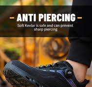 GS8846 Rotating Button No Tie Shoelaces Steel Toe Shoes