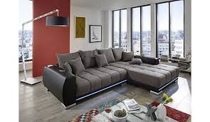 Sofa Anaheim Mit Led Beleuchtung Und Lautsprechern In Vielen Farben Ecksofa Eckcouch Polsterecke Wohnen Polsterecke Haus Deko