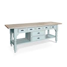 Having a small commercial kitchen to work in is definitely a challenge since there is little space to move, as well as to store things. Jamestown Farmhouse Kitchen Island 2 Lower Center Column Drawers