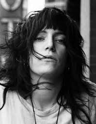 Love Patti Smith's layers and bangs!