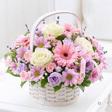 Birthday Flowers For Mom Images Happy Birthday Mom 5 10 17 Basket Flower Arrangements Flower Arrangements Beautiful Flower Arrangements