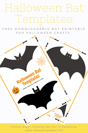 Exploit Cut Out Bats Free Printable Halloween Bat Template For ...