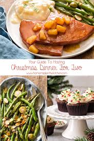 28 classic christmas dinner recipes. Christmas Dinner For Two Homemade In The Kitchen